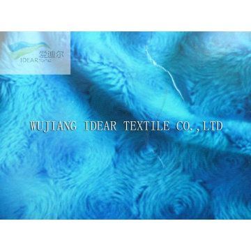 100%Polyester Velboa Fabric for blanket,toy